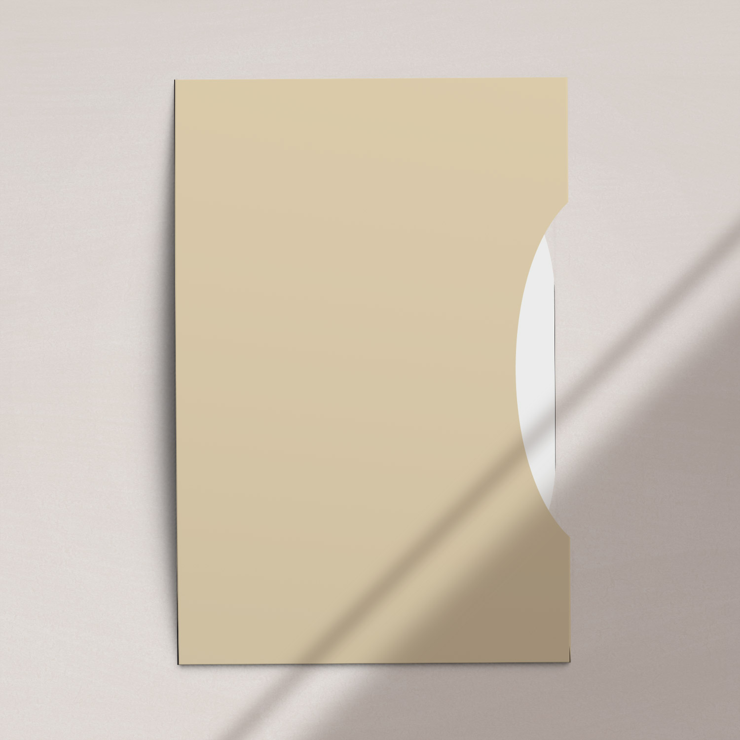 minimalistyczne zaproszenia love story folder prostokatny