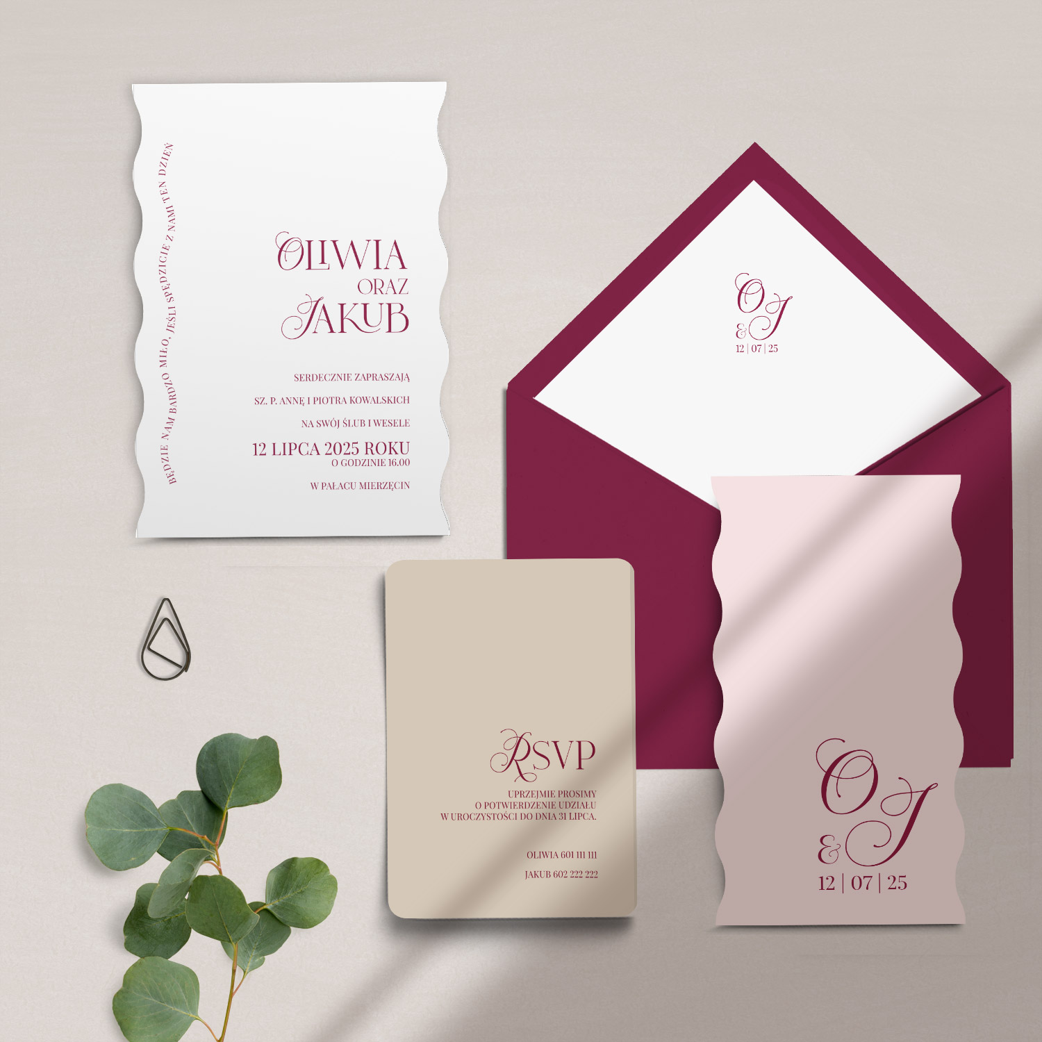 543 fale minimalistyczne pofalowane zaproszenia 03