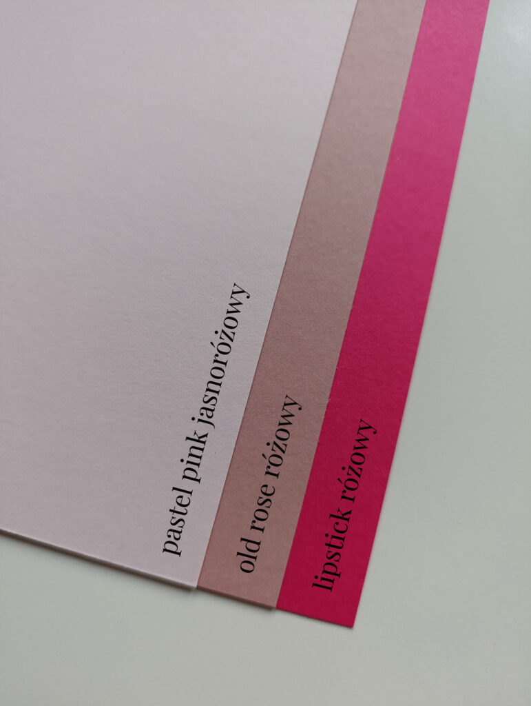 papiery rozowe zaproszenia cartolina