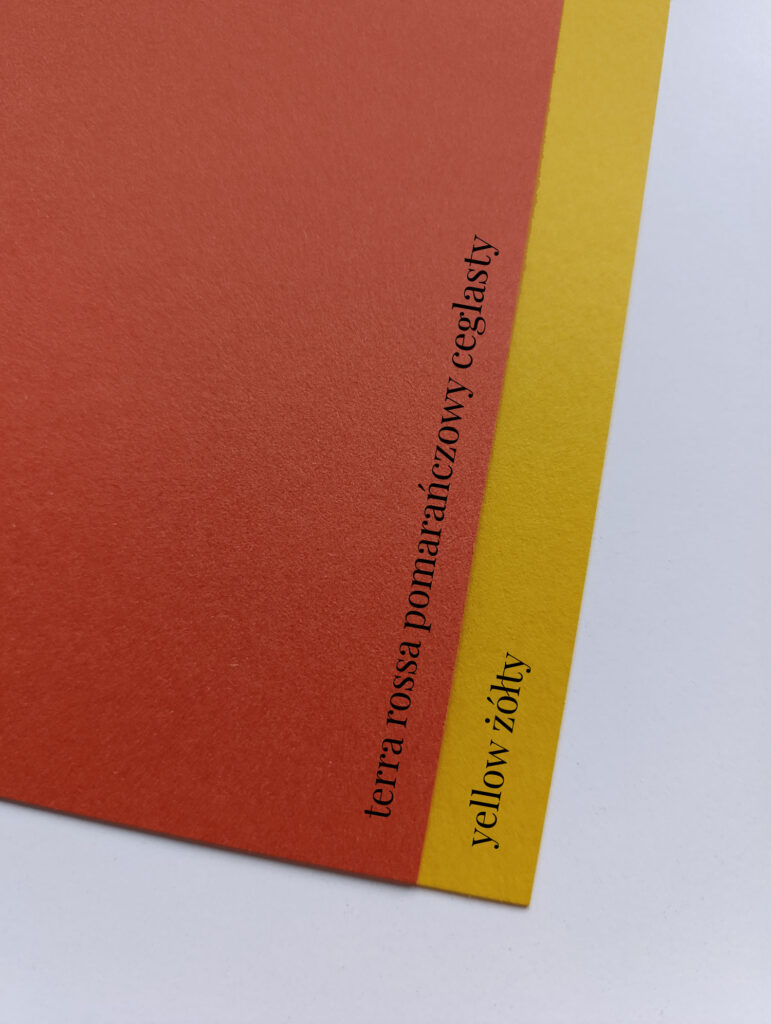 papiery zolty zaproszenia cartolina