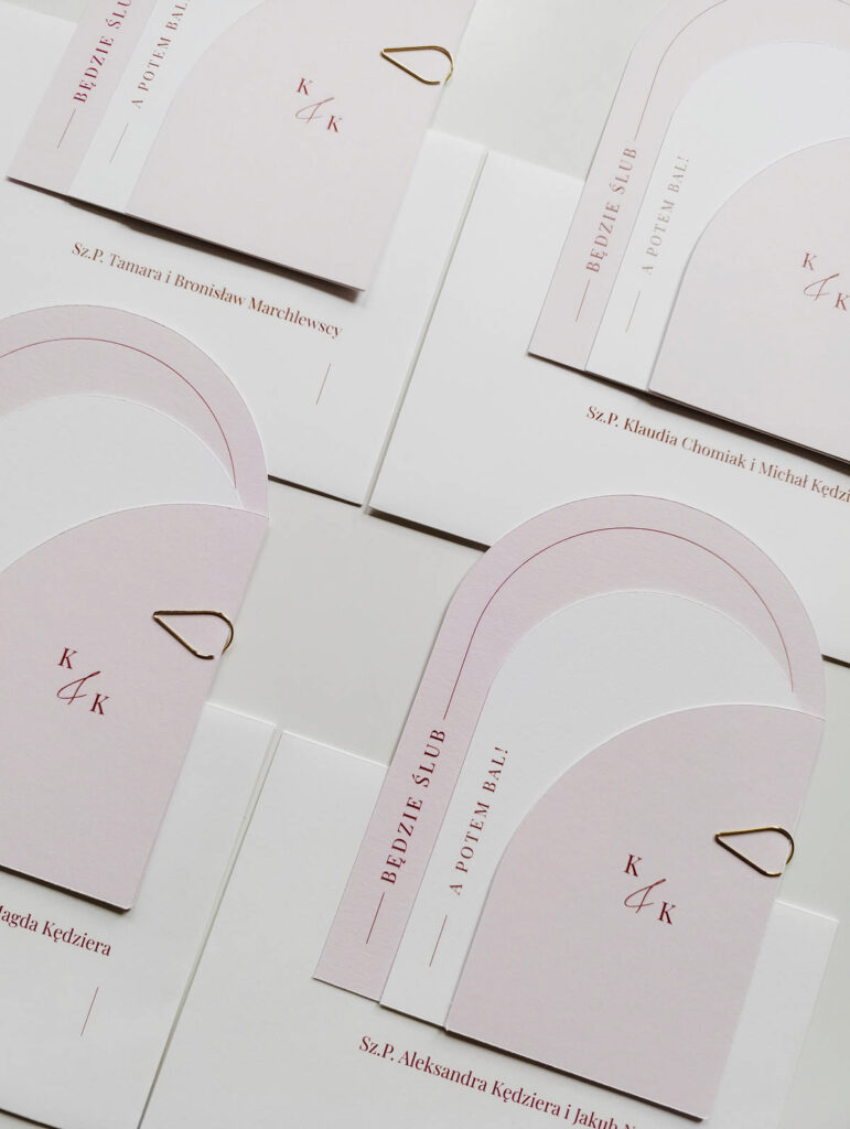 Cartolina zaproszenia ślubne00435