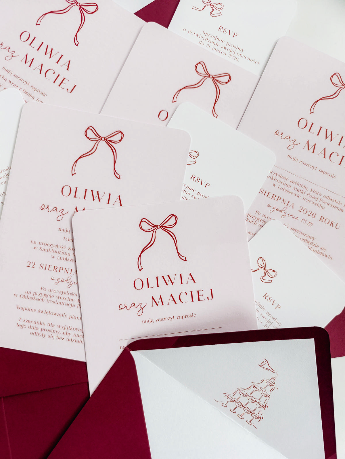 Cartolina zaproszenia ślubne00016