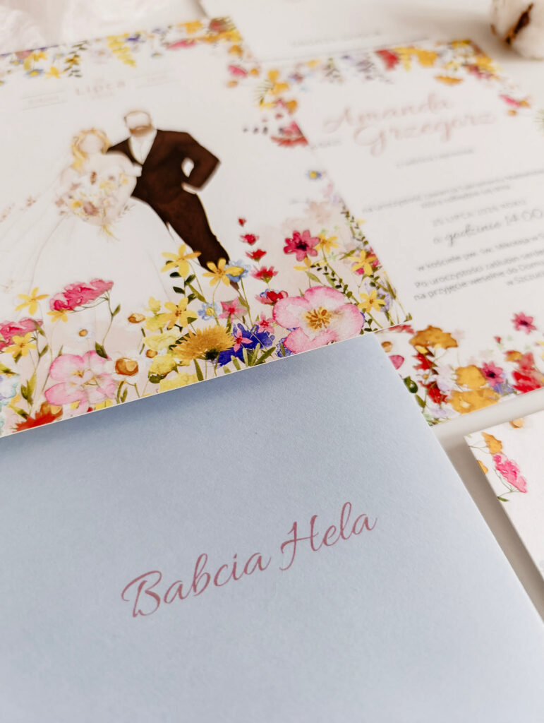 Cartolina zaproszenia ślubne00040