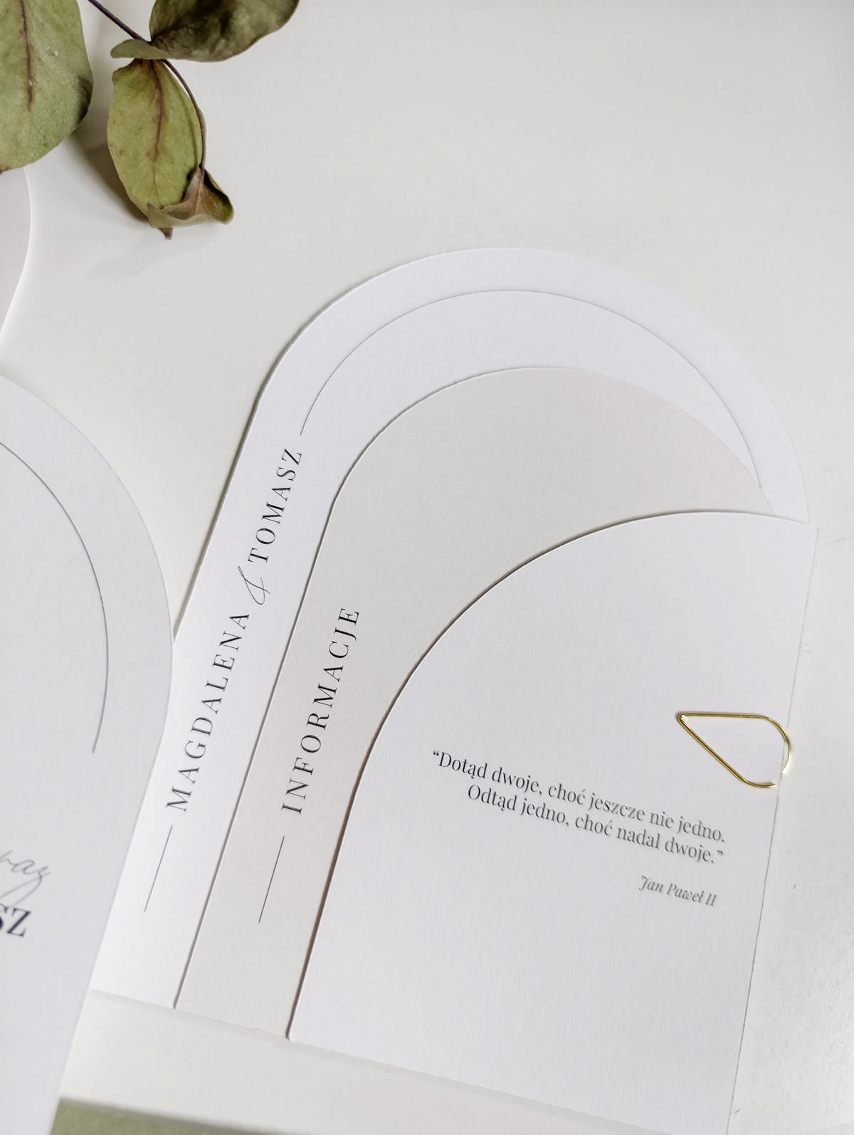 Cartolina zaproszenia ślubne00129