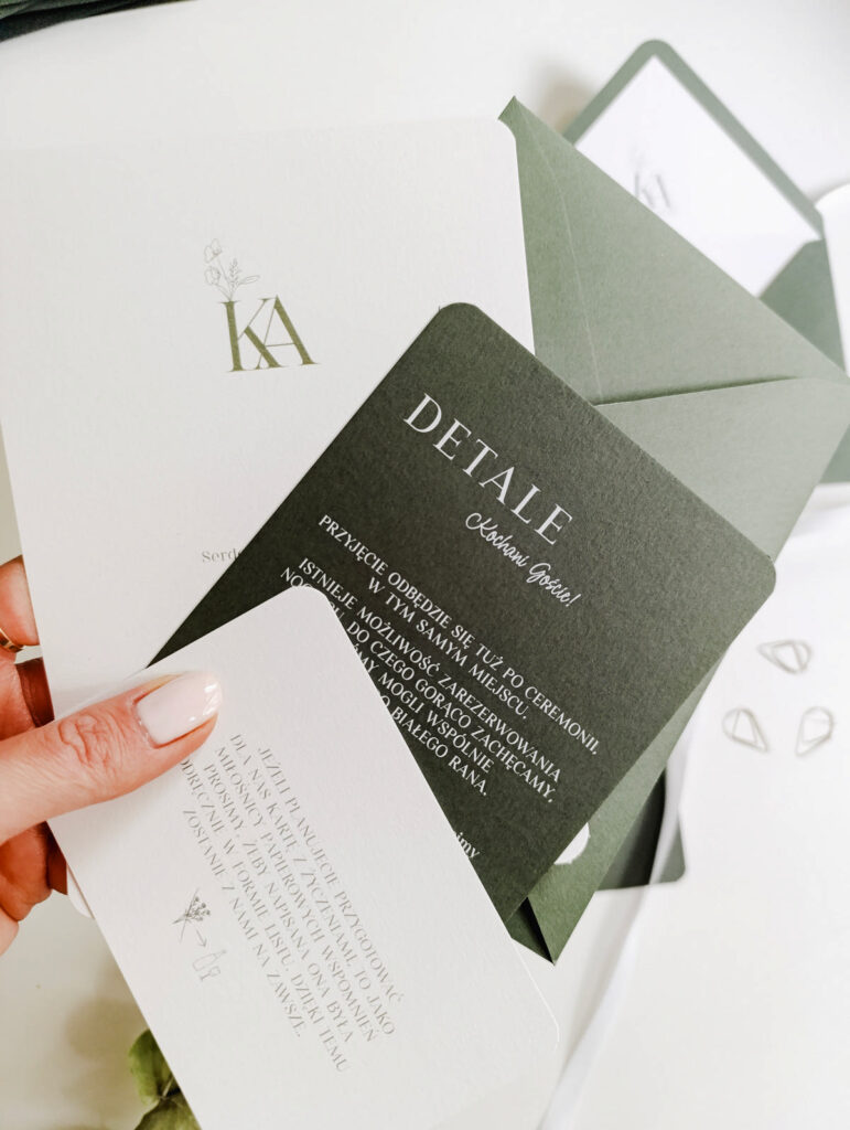 Cartolina zaproszenia ślubne00138
