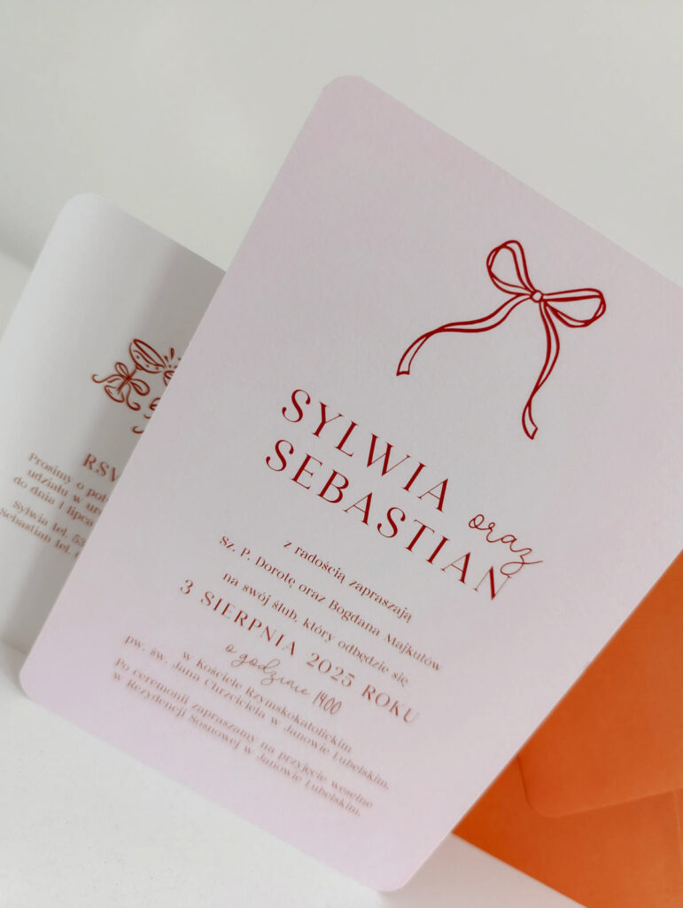 Cartolina zaproszenia ślubne00215