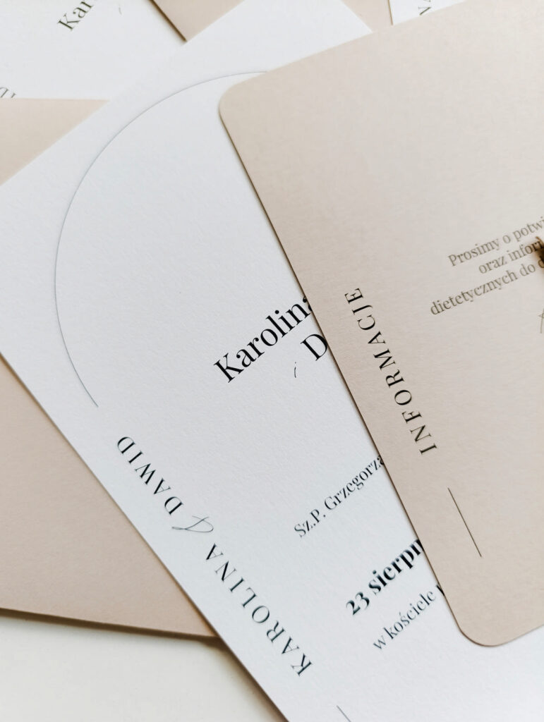 Cartolina zaproszenia ślubne00225