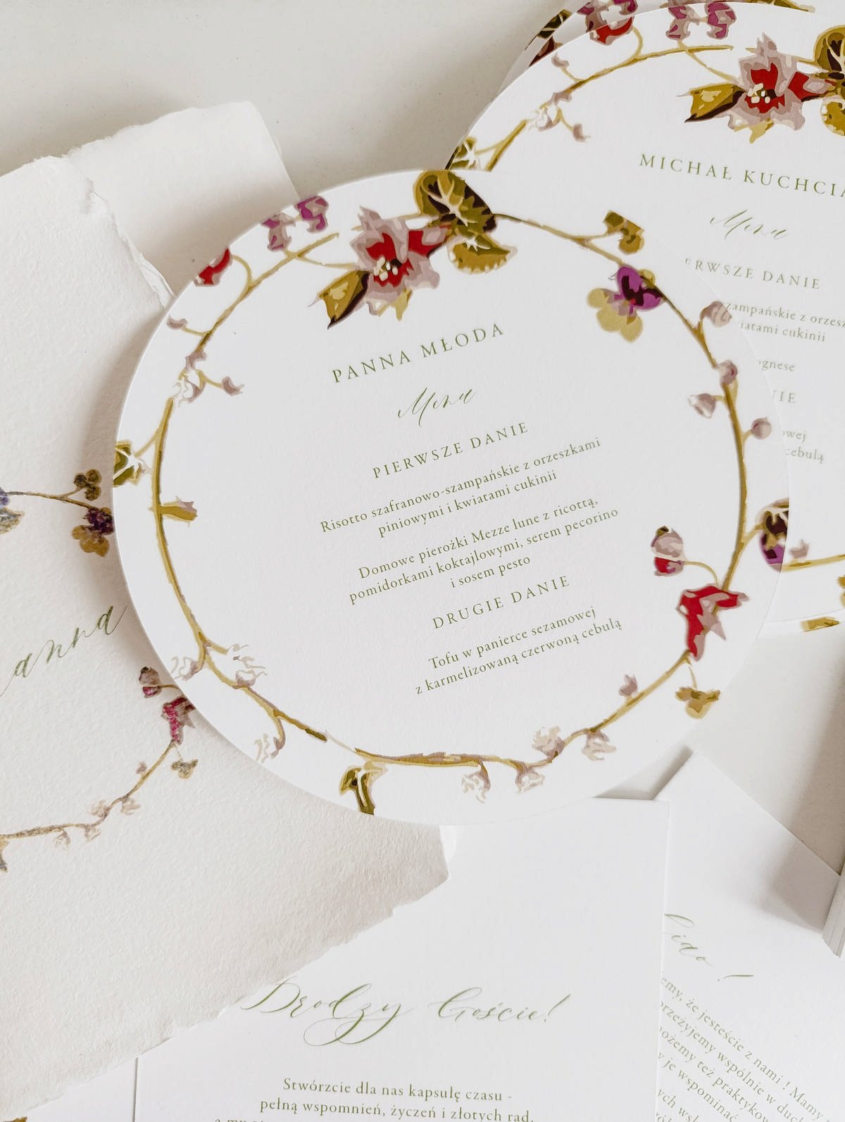 Cartolina zaproszenia ślubne00229