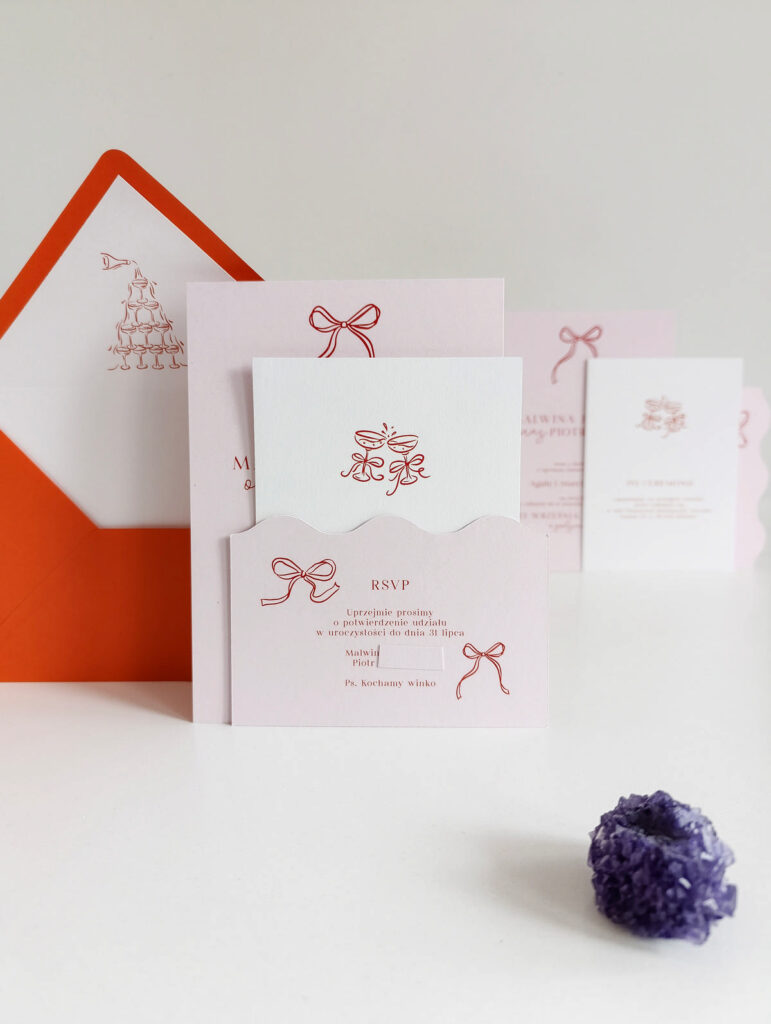 Cartolina zaproszenia ślubne00234