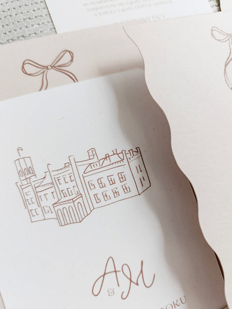 Cartolina zaproszenia ślubne00268