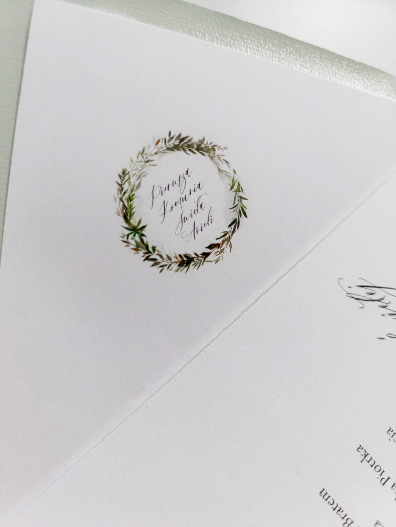Cartolina zaproszenia ślubne00306