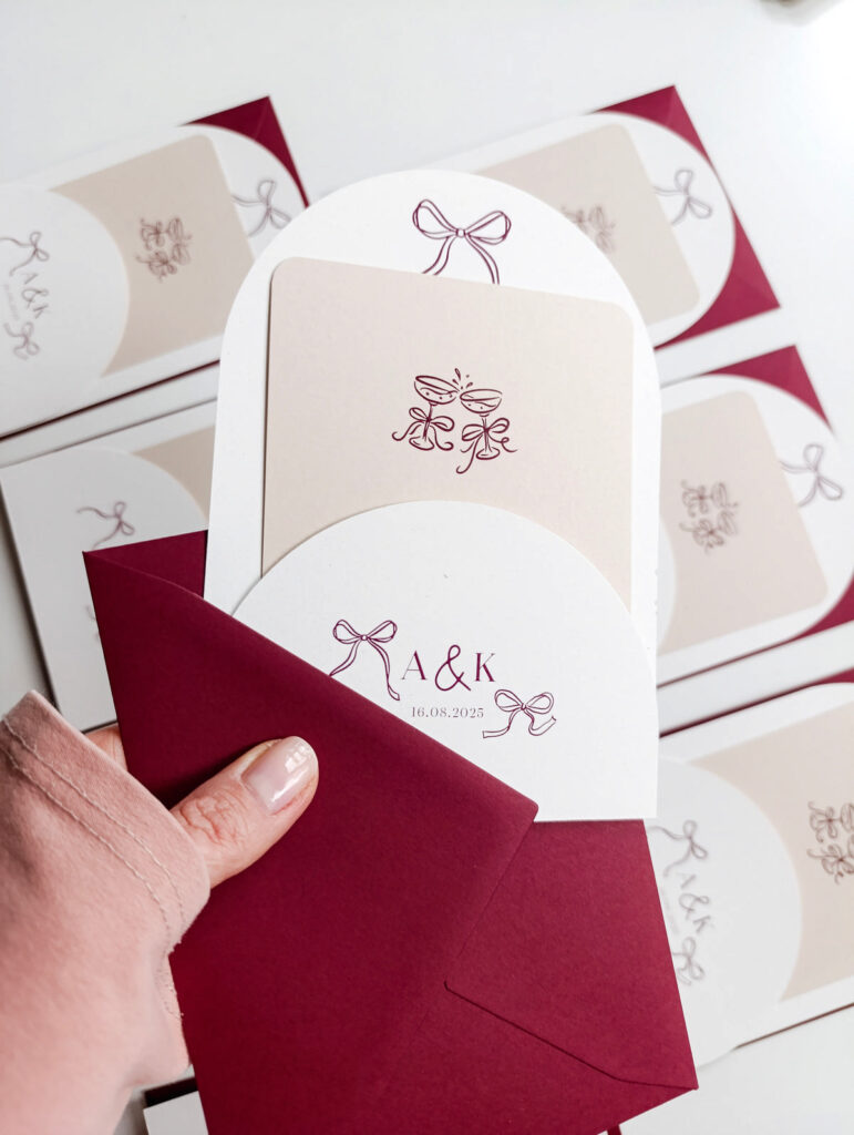 Cartolina zaproszenia ślubne00313