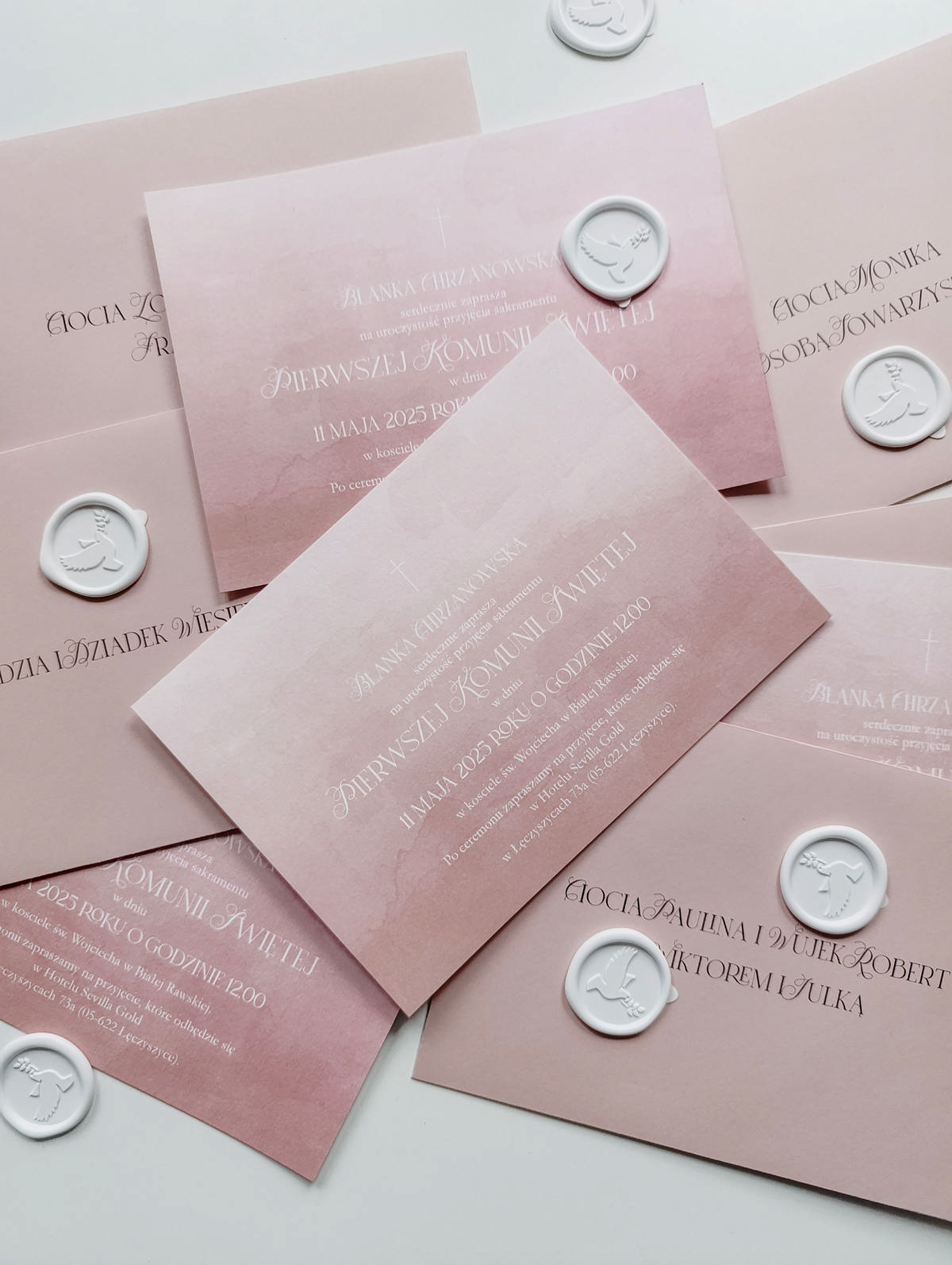 Cartolina zaproszenia ślubne00331