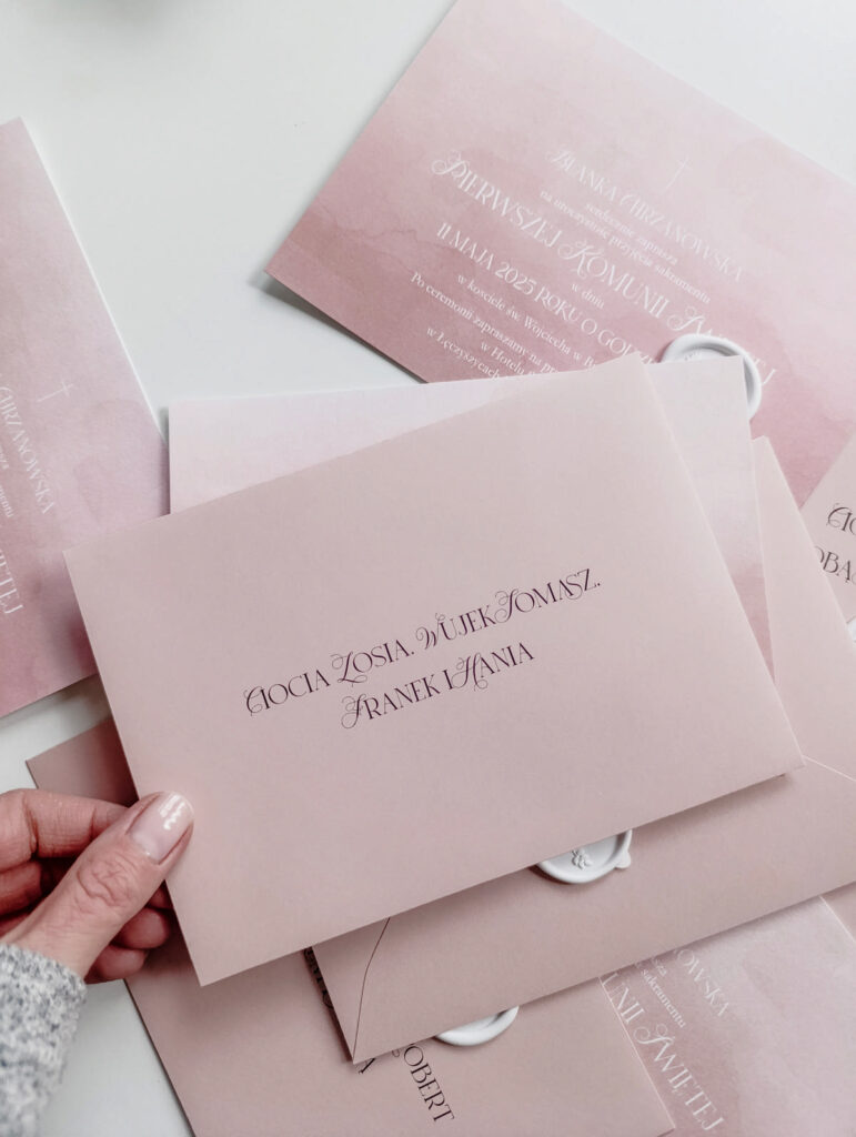 Cartolina zaproszenia ślubne00336