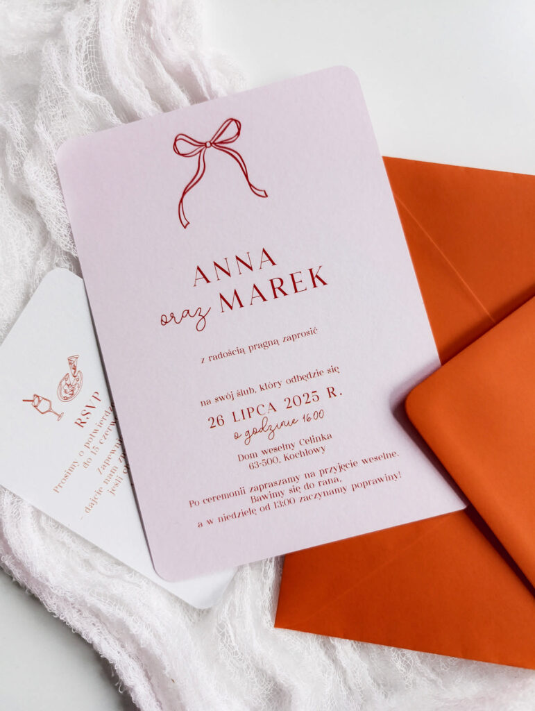 Cartolina zaproszenia ślubne00338