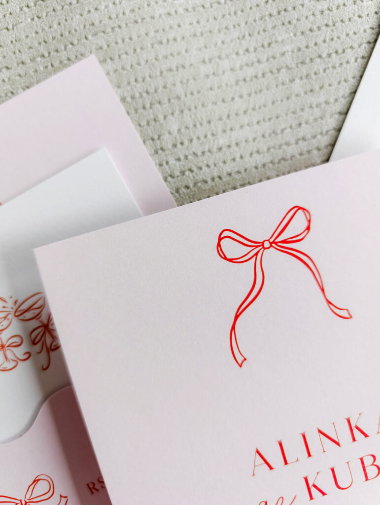 Cartolina zaproszenia ślubne00358