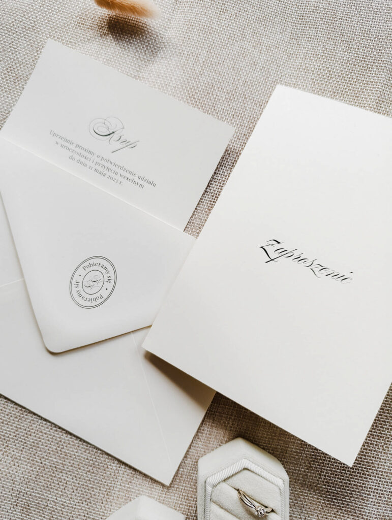 Cartolina zaproszenia ślubne00370