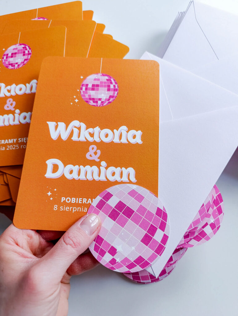 Cartolina zaproszenia ślubne00380