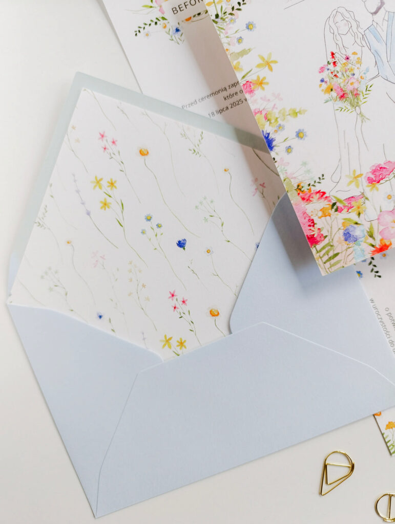 Cartolina zaproszenia ślubne00385