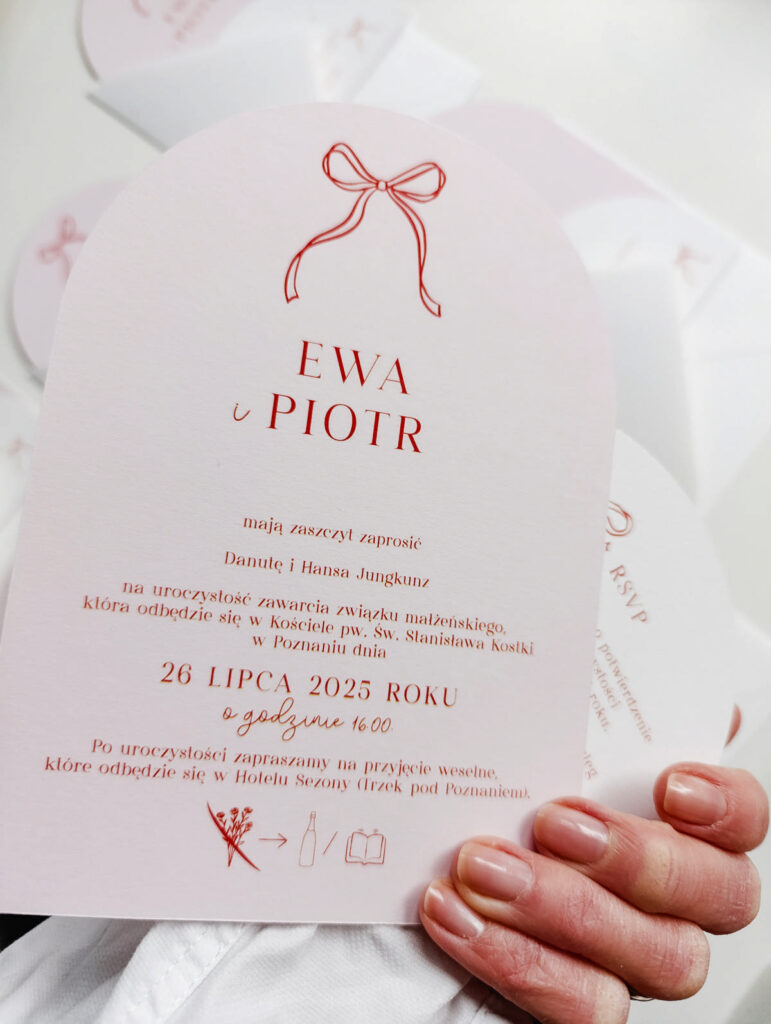 Cartolina zaproszenia ślubne00389