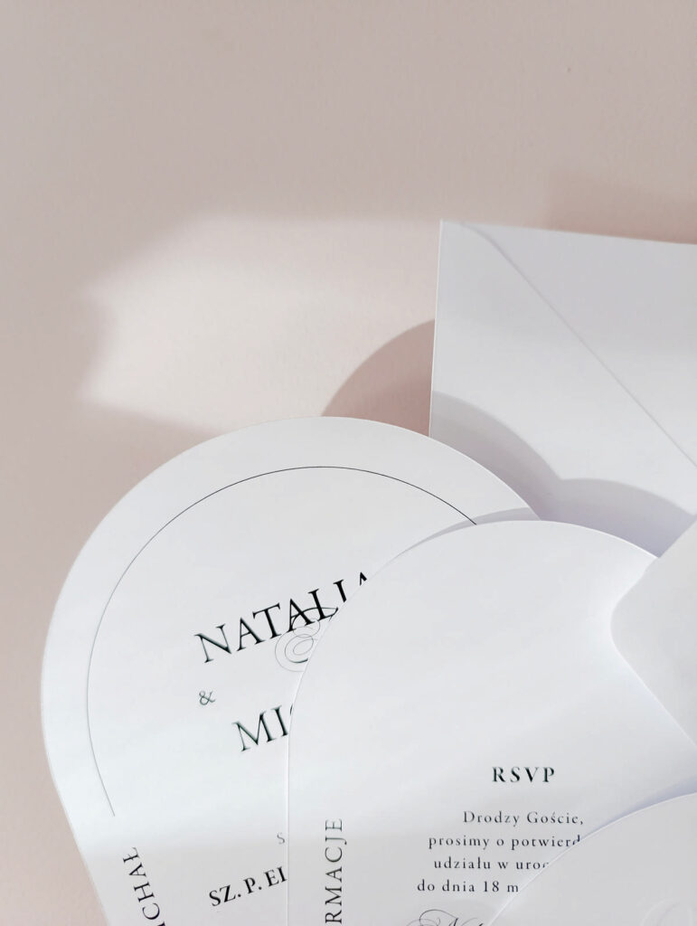 Cartolina zaproszenia ślubne00399