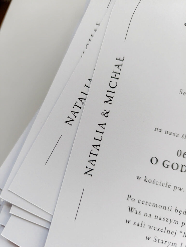 Cartolina zaproszenia ślubne00403